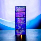 Tableta din ceara naturala de soia parfumata - Univers , handmade 50 g