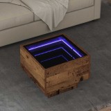 Cumpara ieftin Masă de cafea Lemn vechi 40 x 40 x 30 cm Lemn compozit