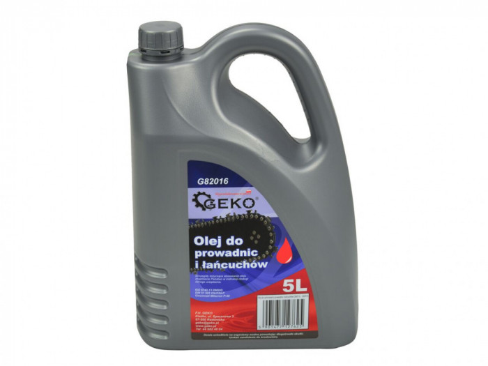 Ulei pentru ungere lant 5L, GEKO G82016