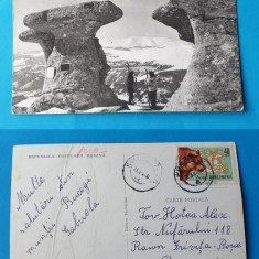 Carte Postala veche frumos circulata anul 1964 - RPR - Muntii Bucegi - Babele
