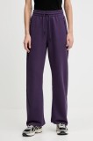 adidas pantaloni de trening adidas x Z.N.E culoarea violet, uni, KB9441