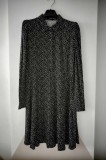 Cumpara ieftin Rochie Neagra Buline Reserved, Marime 38 (M), 100% Vascoza, Noua - Rochie de Seara/Ocazie, Croiala Lejera, Vintage-Chic