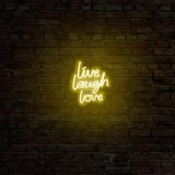 Cumpara ieftin Aplica de Perete Neon Live Laugh Love