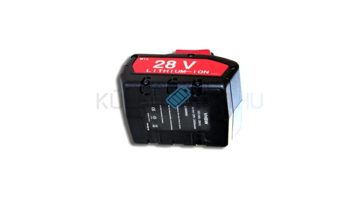 VHBW Baterie pentru scule electrice AEG / Milwaukee 48-11-1830 - 2000 mAh, 28 V, Li-ion