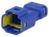 Conector cablu-cablu E-Seal tată mufă albastră