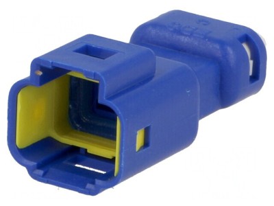 Conector cablu-cablu E-Seal tată mufă albastră foto
