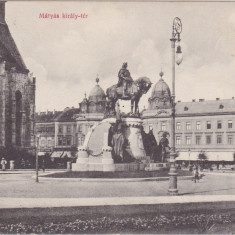 CP CLUJ PIATA UNIRII KOLOSZVAR MATYAS KIRALY ter ND(1912)