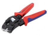 Unealtă de Sertizare Mansoane Cablu Izolate 27AWG-5AWG, KNIPEX