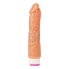 Vibrator Realist Sexy Whopper Multispeed, TPE, Natural, 20.2 cm