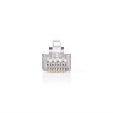 Mufa RJ45 pentru cablu STP CAT5 Nedis, set 10 bucati