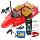 Cumpara ieftin Barca Plantat, Nadit si Momit iUni V803, 18000mAh, 4 cuve, 3kg, 500m, 15km/h