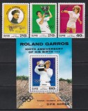 Coreea de Nord 1987 - Jocurile Olimpice - Seul - Tenisul, sport olimpic, Serie + Colita, MNH