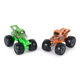 MONSTER JAM SET 2 MASINUTE METALICE BOG HOG SI KING SLING SCARA 1 LA 64