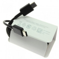 Cablu de Date si Incarcare USB Type-C la USB Type-C Samsung EP-DA905BBE, 1m, Negru, Original Bulk