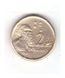 Moneda Australia 2 dollars/dolari 1988, stare relativ buna, curata
