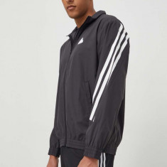 adidas bluză bărbați, culoarea negru, uni IN3316