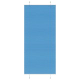 vidaXL Jaluzea plisată Albastru 85x200 cm Lățime țesătură 84,4 cm