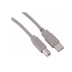Cablu Hama tip USB A-B 5 m gri foto