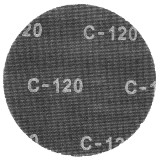 Disc abraziv cu plasa 225 mm K120 cu Velcro pentru girafa, set 10 buc