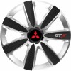 Set 4 Capace Roti GTX Carbon Gri-Negru R17, Pentru Mitsubishi, Autohelix MSA