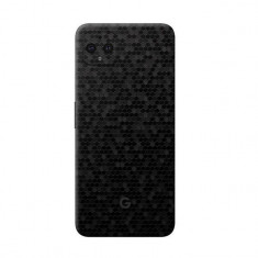 Set Folii Skin Acoperire 360 Compatibile cu Google Pixel 4 XL (2 Buc) - ApcGsm Wraps HoneyComb Black