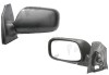Oglinda exterioara Toyota Corolla (E12) 01.2002-12.2003 Partea Stanga Crom Convex Electrica Fara Incalzire, carcasa neagra cu primer, 3 pini, conecto