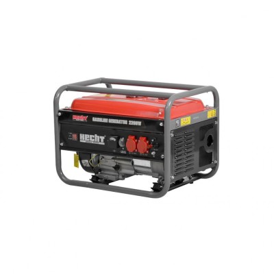 Generator de curent monofazat HECHT GG2500, motor benzina, 4 timpi, 196 CC, 2.2 kW, max 3 kW, cu maner foto