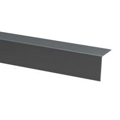 Profil de colt L 7016 din PVC, antracit, 25 x 25 mm, 2.75 m