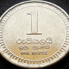 Moneda exotica 1 RUPIE - SRI LANKA, anul 2017 * cod 3277 = UNC