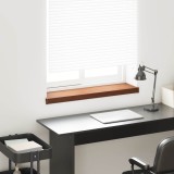 vidaXL Prag de fereastră Lemn brun 80 x 20 x 4,5 cm PVC 42046898