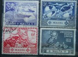 MALTA 1949 SERIE UPU, Stampilat