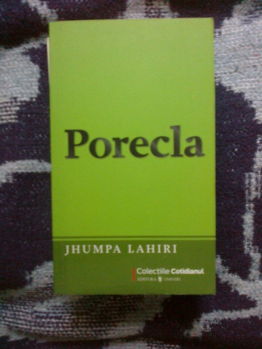 z2 Porecla - Jhumpa Lahiri