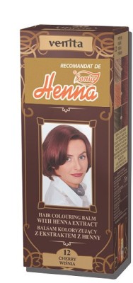 Balsam colorant par henna sonia nr.12 - cherry 75gr kian cosmetics foto