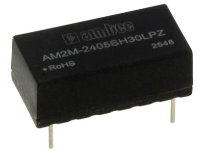 Convertor DC/DC 2W, 5V, 400mA, eficiență 86% - AIMTEC foto