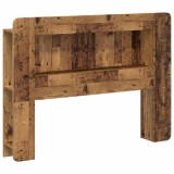 vidaXL Tablă de pat cu sertar cu depozitare Lemn vechi Lemn prelucrat 8001271