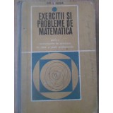 EXERCITII SI PROBLEME DE MATEMATICA PENTRU CONCURSURILE DE ADMITERE IN LICEE SI SCOLI PROFESIONALE-GRIGORE -347289