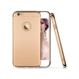 Husa iPhone 7 Plus MyStyle Elegance Luxury 3in1 Auriu, Carcasa PC, Rezistenta la Socuri, Praf si Zgarieturi