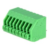 Regletă de Conexiuni PCB 45&deg; 2,5mm 8 Piste 2A