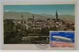 SIBIU , VEDERE DE ANSAMBLU , 1916 , CARTE POSTALA REPRODUSA , CU TIMBRU SI STAMPILA DIN 1979