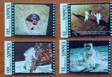 DOMINICA-&#039;&#039;COSMOS-APOLLO11&#039;&#039;-SET DE 4V.MNH-Nestampiata-MNH LUX -vezi scan, Nestampilat