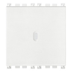 Intrerupator cu revenire axial 2M Vimar Arke alb 19108.2.B