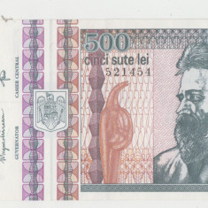 M1 - Bancnota Romania - 500 lei - emisiune 1992