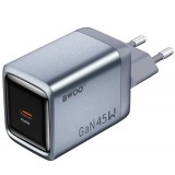 Incarcator Retea BWOO BO-CDA238, 45W, 3A, 1 x USB-C, Gri