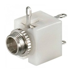 Mufa Jack audio 3.5 mm mono mama din plastic panou Goobay