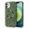 Husa pentru iPhone 12 - Techsuit Luxury Glitter MagSafe - Deep Green