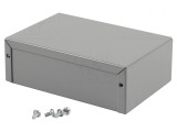 Carcasă universală aluminiu gri 102x152x51mm