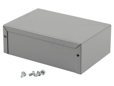 Carcasă universală aluminiu gri 102x152x51mm foto