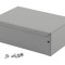 Carcasă universală aluminiu gri 102x152x51mm