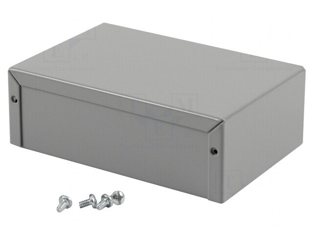 Carcasă universală aluminiu gri 102x152x51mm
