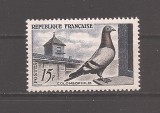 Franta 1957 - Columbofilie, MNH, Nestampilat